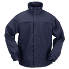 Куртка для штормової погоди 5.11 Tactical TacDry Rain Shell (Dark Navy) 2XL - зображення 1