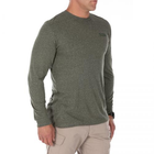 Реглан 5.11 Tactical Triblend Legacy Long Sleeve Tee (Military Green Heather) S - изображение 3