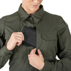 Рубашка 5.11 Tactical женская Women' Stryke Long Sleeve Shirt (Tdu Green) XS - изображение 6