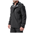 Куртка 5.11 Tactical штормова Force Rain Shell Jacket (Black) XL - зображення 4