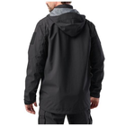 Куртка 5.11 Tactical штормова Force Rain Shell Jacket (Black) XL - зображення 5