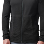 Куртка 5.11 Tactical флисовая Stratos Full Zip (Black) S - изображение 4