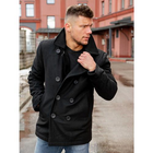 Бушлат Surplus Raw Vintage двухбортный SURPLUS PEA COAT (Black) L - изображение 5