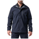 Куртка 5.11 Tactical штормова Force Rain Shell Jacket (Dark Navy) L - зображення 1