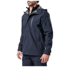 Куртка 5.11 Tactical штормовая Force Rain Shell Jacket (Dark Navy) XL - изображение 4