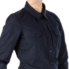 Рубашка 5.11 Tactical женская Women' Stryke Long Sleeve Shirt (Dark Navy) L - изображение 4