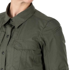 Рубашка 5.11 Tactical женская Women' Stryke Long Sleeve Shirt (Tdu Green) XL - изображение 4