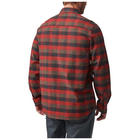 Рубашка 5.11 Tactical Lester Long Sleeve Shirt (Red Bourbon Plaid) XL - изображение 5