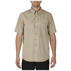 Рубашка 5.11 Tactical с коротким рукавом 5.11 Stryke Shirt - Short Sleeve (Khaki) XL - изображение 1
