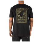 Футболка 5.11 Tactical с изображением Armed Eagle (Black) M