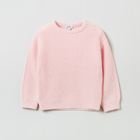 Дитячий светр для дівчинки OVS 1892037 98 см Рожевий (8052147139633) - зображення 1