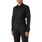Сорочка жіноча 5.11 Tactical Women's ABR Long Sleeve Shirt 5.11 Tactical Black, XL (Чорний) Тактична - зображення 3