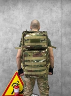 Тактический штурмовой рюкзак мультикам storm 55л k1 3-0 - изображение 2