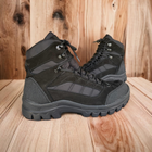 Зимові тактичні черевики на мембрані Slim Tex чорні Win War s09 40 (26.5см) - зображення 3