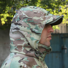 Тактична куртка "Шторм" Softshell мультикам на флісі розмір 46 (911) - изображение 4