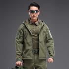 Куртка тактическая Pave Hawk PLY-6 Green 2XL мужская демисезон военная - изображение 4