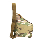 Рюкзак мужской на одно плечо AOKALI Outdoor A38 5L Camouflage CP - изображение 3