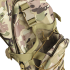 Рюкзак тактический AOKALI Outdoor B10 9L Camouflage CP с широкими шлейками и ручкой для переноски - изображение 5