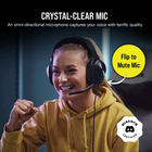 Słuchawki Corsair HS55 Stereo Headset Carbon (CA-9011260-EU) - obraz 5