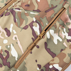 Куртка тактическая мужская Pave Hawk PLY-6 Camouflage CP M с карманами и затяжками - изображение 8