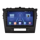 Штатная магнитола Lesko для Suzuki Vitara II 2014-2019 экран 9" 4/32Gb 4G Wi-Fi GPS Top Витара