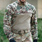 Мужская рубашка убокс Han-Wild 005 Camouflage CP S летняя с длинным рукавом - изображение 3