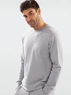 Sweter męski bawełniany DKaren Sweatshirt Justin L Szary (5903251464872) - obraz 1