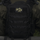 Тактичний рюкзак UkrArmor Чорний - зображення 5