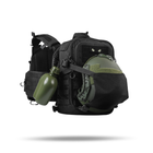 Тактичний рюкзак UkrArmor DM20 28х15х40 см 20 л Чорний - зображення 4