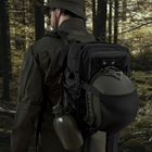 Тактический рюкзак UkrArmor DM20 28х15х40 см 20 л Черный - изображение 5