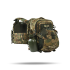 Тактический рюкзак UkrArmor DM20 Cordura 500D 28х15х40 см 20 л Мультикам - изображение 3