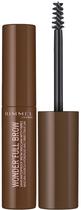 Tusz do brwi Rimmel London Wonderfull Brow 2 Medium 4.5 ml (3614227547476) - obraz 1