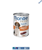 Влажный корм для собак Monge Dog Wet FRESH Утка