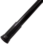Карниз для ванної ARINO 110-200 d22 нержавіюча сталь чорний (Ar64119)