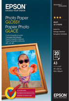 Фотопапір Epson Photo Glossy A3 20 аркушів 200 г/м² (C13S042536)