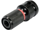 Переходник ударный YATO отверточных насадок бит 1/2"-HEX-1/4" YT-04691