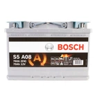 Автомобильный аккумулятор BOSCH S5 AGM 6CT 70Ah R+ 0092S5A080