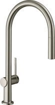 Змішувач кухонний HANSGROHE Talis M54 сталь 72803800 з висувним виливом