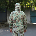 Тактична куртка "Шторм" Softshell мультикам на флісі розмір 66 (911) - зображення 3