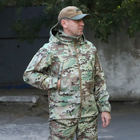 Тактична куртка "Шторм" Softshell мультикам на флісі розмір 58 (911) - зображення 2
