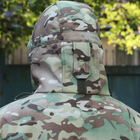 Тактична куртка "Шторм" Softshell мультикам на флісі розмір 52 (911) - зображення 5