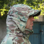 Тактична куртка "Шторм" Softshell мультикам на флісі розмір 60 (911) - изображение 4