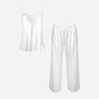 Piżama (spodnie + koszulka) DKaren Set Caroline M White (5903251409354) - obraz 2