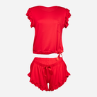 Piżama (spodenki + koszula) DKaren Set Lulu XS Red (5903251011526) - obraz 3