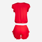 Піжама (шорти + футболка) DKaren Set Lulu L Red (5903251011557) - зображення 4