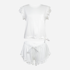 Piżama (spodenki + koszula) DKaren Set Lulu XL Ecru (5903251011625) - obraz 3