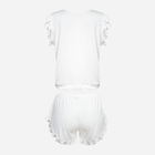 Piżama (spodenki + koszula) DKaren Set Lulu M Ecru (5903251011601) - obraz 4