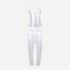 Piżama (spodnie + koszulka) DKaren Set Day 2XL White (5903251469877) - obraz 3