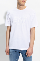 Футболка чоловіча EA7 Train Visibility M Tee Loose 2XL Біла (8056787403833) - зображення 1