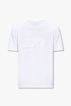 Футболка чоловіча EA7 Train Visibility M Tee Loose M Біла (8056787403802) - зображення 4